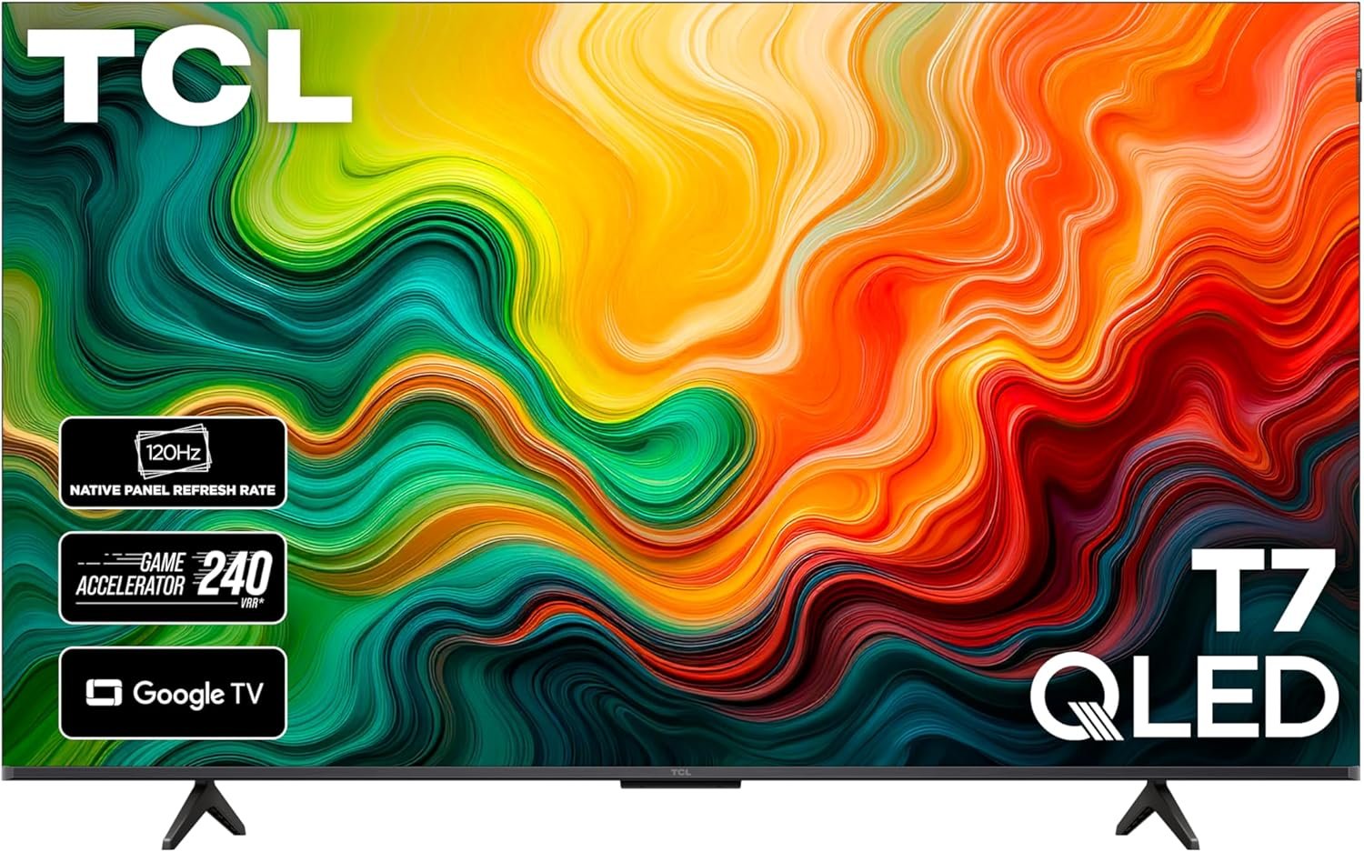 TCL Amazon Exclusive 65 Inch Class T7 Series | 4K QLED HDR Lag-Free Smart Google TV | 65T7, 2025 Model | 120Hz-144Hz High Brightness, Dolby Atmos, Alexa Voice Remote AI Streaming Gaming Television