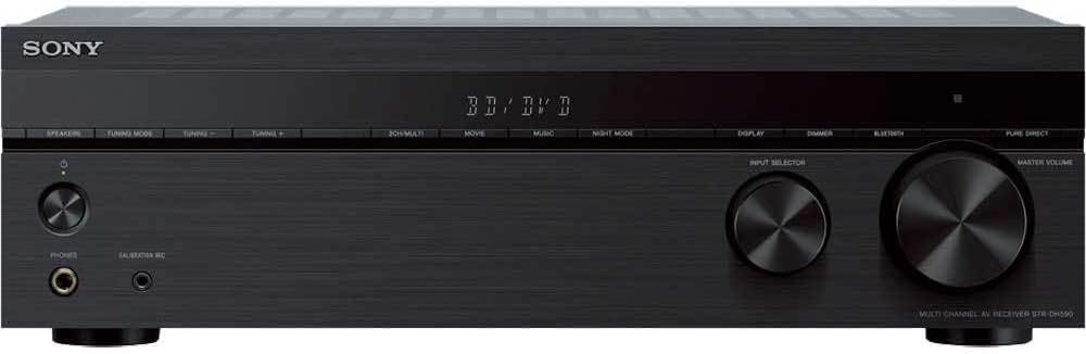 Sony STRDH590 5.2 multi-channel 4k HDR AV Receiver with Bluetooth (Renewed)