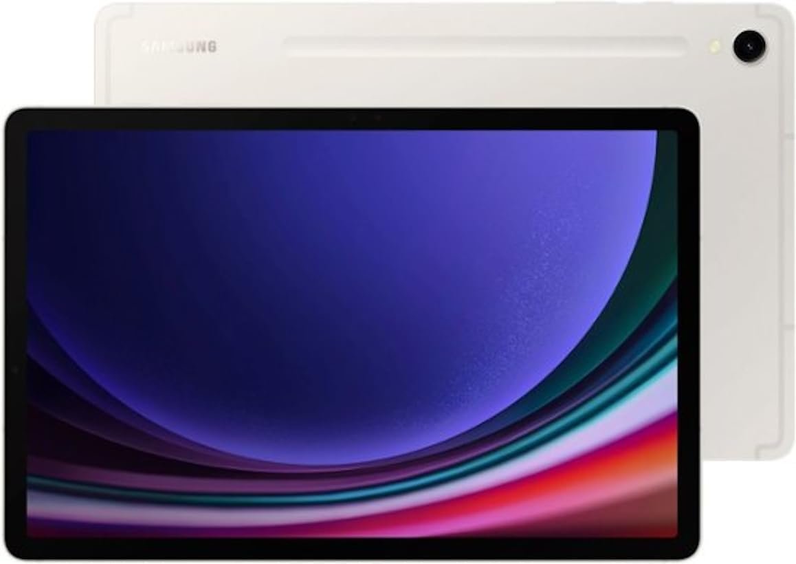 Samsung Galaxy Tab S9 11” 256GB SM-X710 WiFi 6E Android Tablet, Snapdragon 8 Gen 2 Processor – Beige (Renewed)