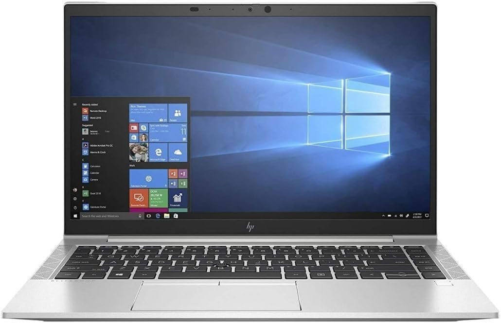 HP EliteBook 840 G7 14” FHD Intel Core i5-10310U 1.7GHz Quad Core, 16GB RAM, 512GB NVMe, Windows 11 Pro 64Bit, CAM (Renewed)