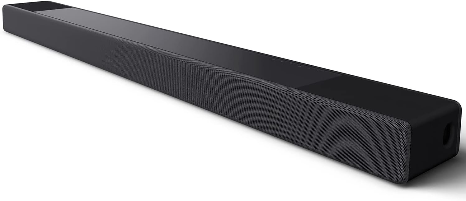 Sony HT-A7000 7.1.2ch 500W Dolby Atmos Sound Bar Surround Sound Home Theater with DTS:X and 360 Spatial Sound Mapping, works with Alexa and Google Assistant,Black