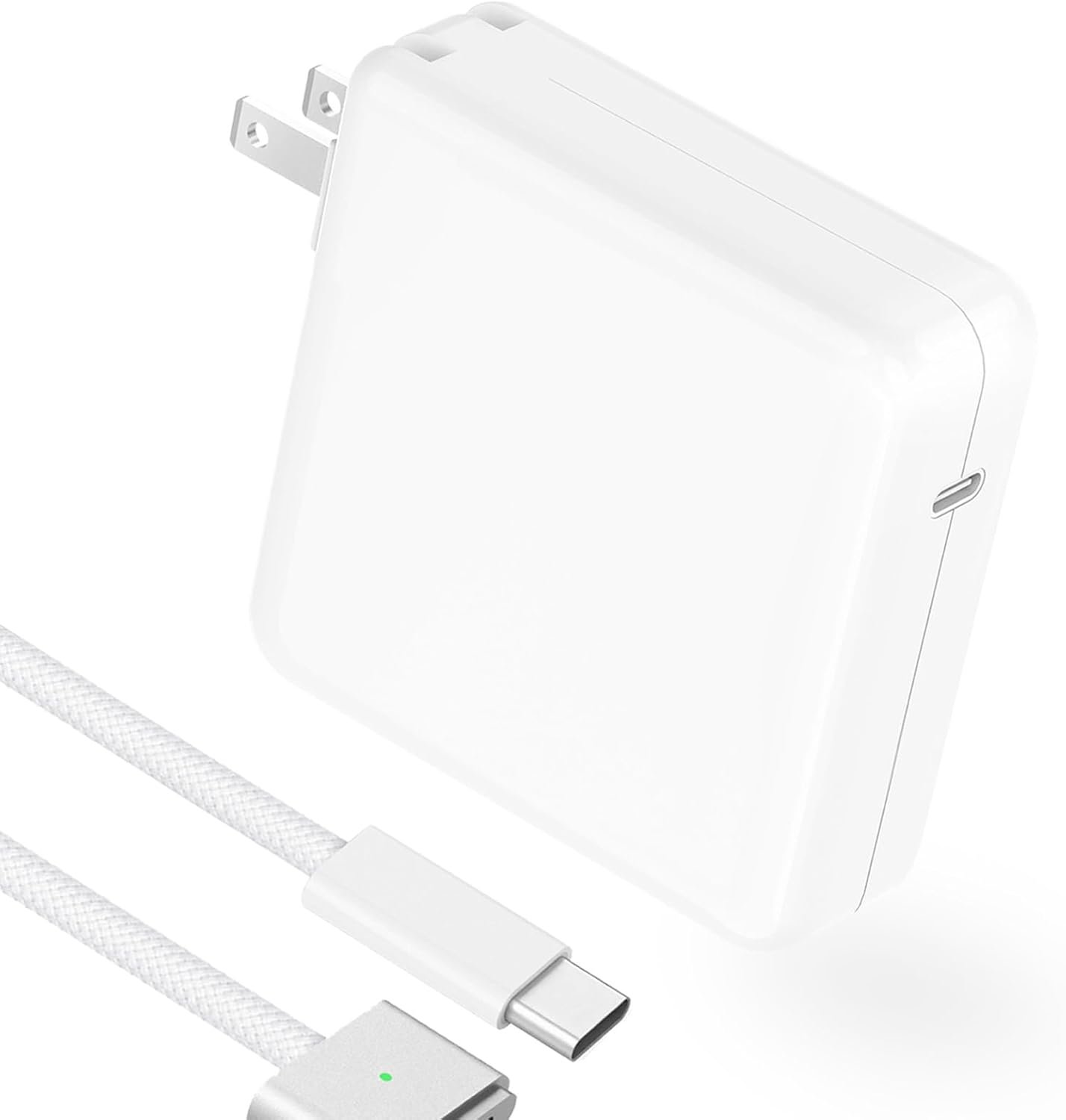 Charger for MacBook Pro 14 16 inch Mac Air 13.6 15 inch M5 M4 M3 M2 M1 2026 2025 2024 2023 2022 2021, 96W / 70W Power Adapter, 6.6FT USB C to Magnetic 3 Cable LED, Powerful Magnetic, Original Quality