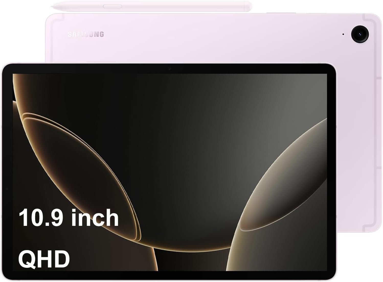 Samsung Galaxy Tab S9 FE Android Tablet (10.9” Touchscreen, 8GB RAM, 256GB Storage, 18-hr Long Battery Life, S Pen, 12MP Front Camera + 8MP Rear Camera, Lightweight Durable Design) SM-X610, Lavender