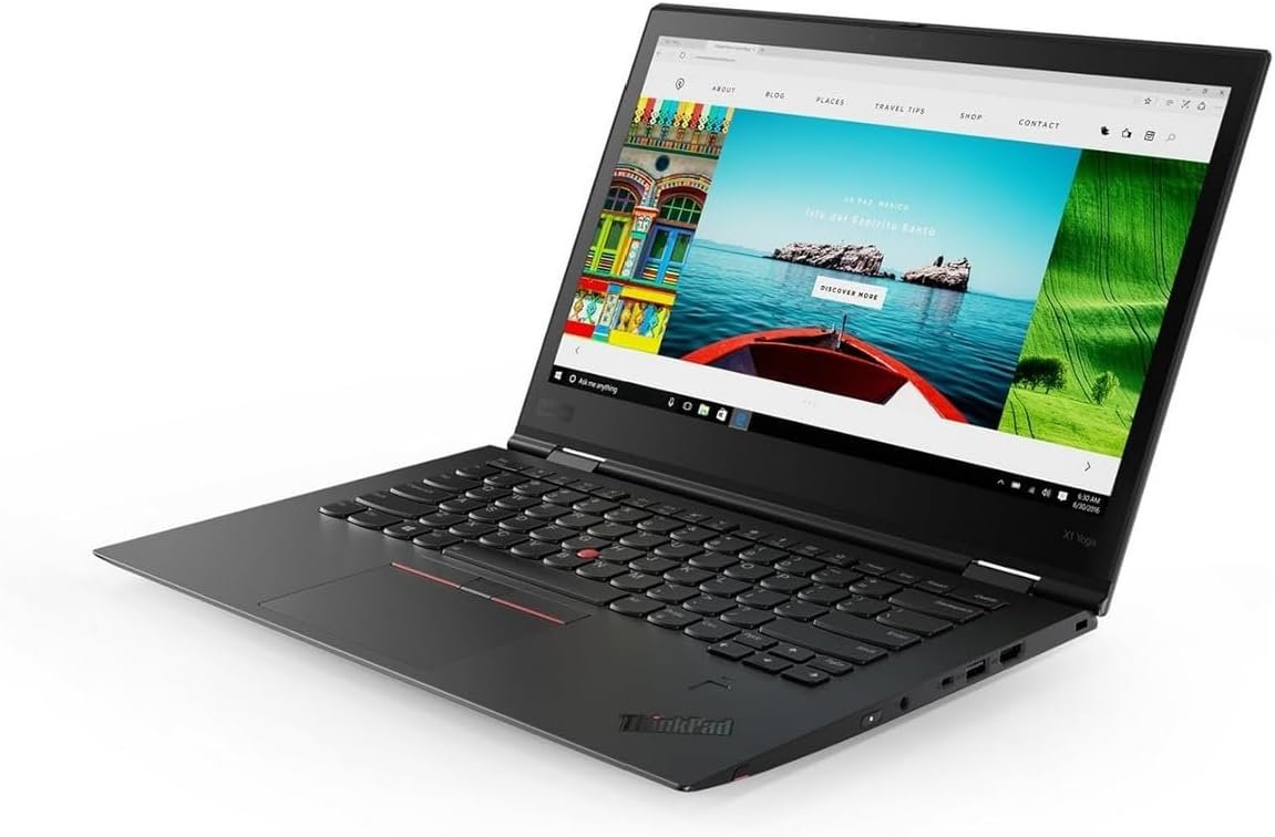 Lenovo Thinkpad X1 Yoga 3rd Gen Notebook Laptop PC Convertible 2 in 1, Intel i7-8th Processor | 8GB Ram DDR4 | 256GB SSD NVMe | Win 11 Pro | 14″ FHD Touchscreen | Camera | HDMI | (Renewed)