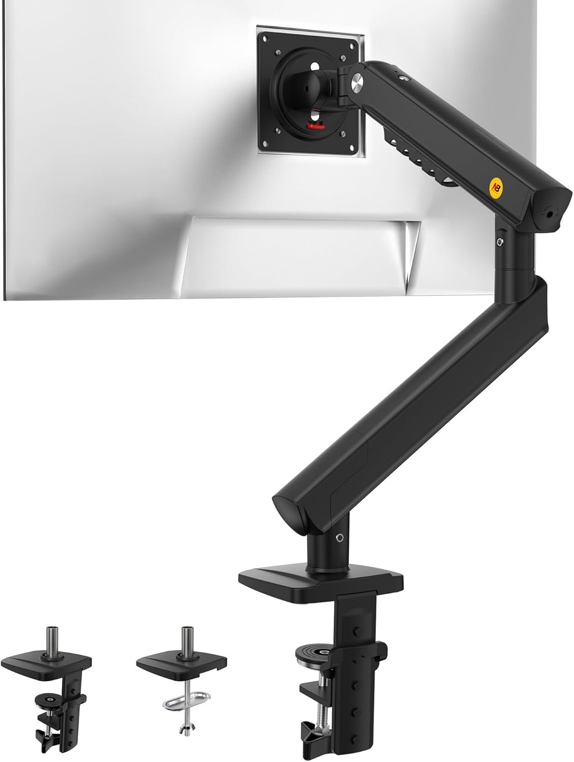 NB SmooVex™ Monitor Mount, Monitor Stand fits up to 32 Inch, Mechanical Spring Mount, VESA 75/100 mm, Model-A5(Black)