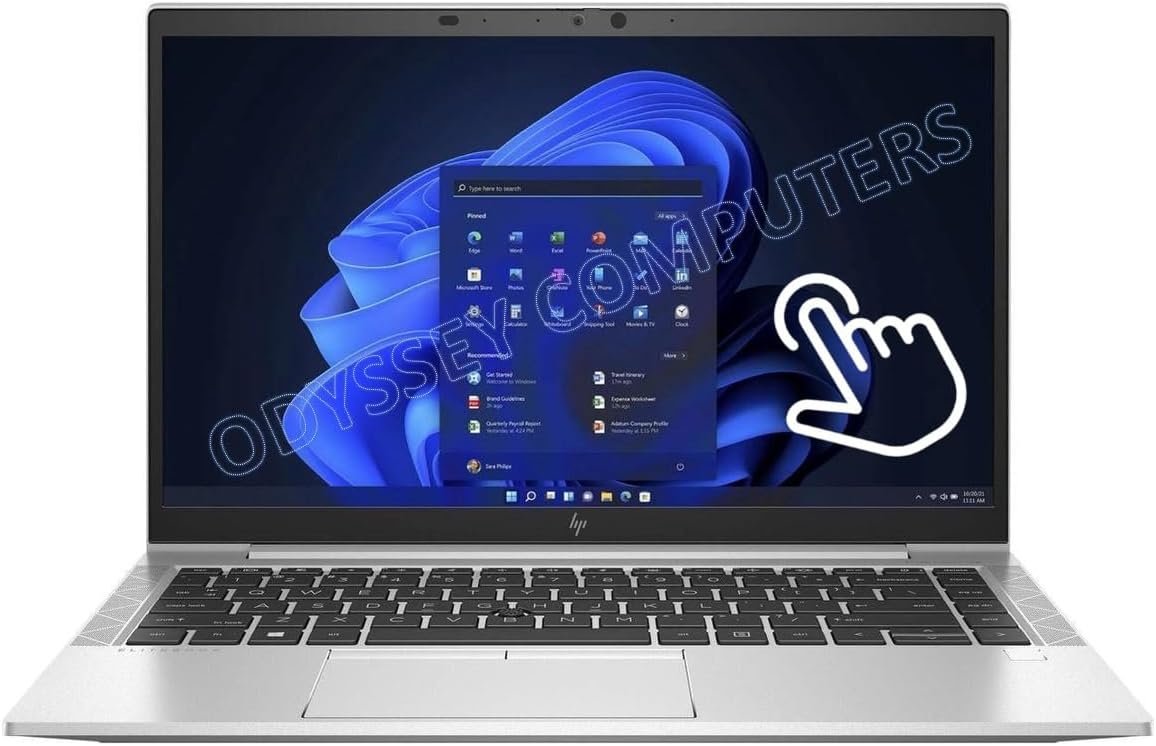 HP Elitebook 840 G8 Business Laptop, 14″ 1920 x 1080 FHD Touch, Intel Core i5-1135G7 2.4GHz up to 4.2GHz, 16GB RAM, 256GB M.2 SSD, Windows 11 Pro (Renewed)
