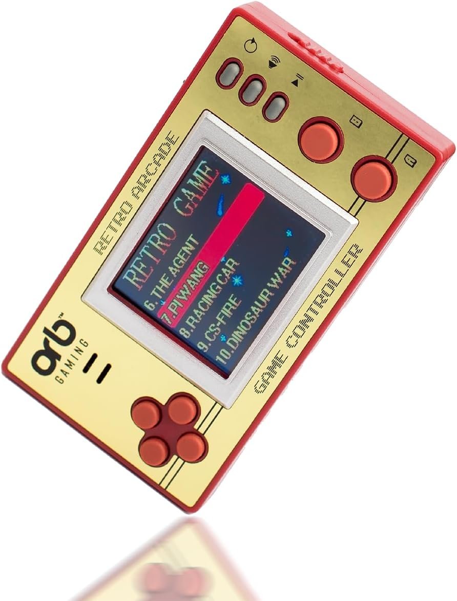 Mini Retro Games Console, 150 in-Built Games, 8-Bit Retro Gaming Handheld Console, 1.8” Full Colour LCD Screen Pocket Console, Immersive Sound Games Console – ThumbsUp!