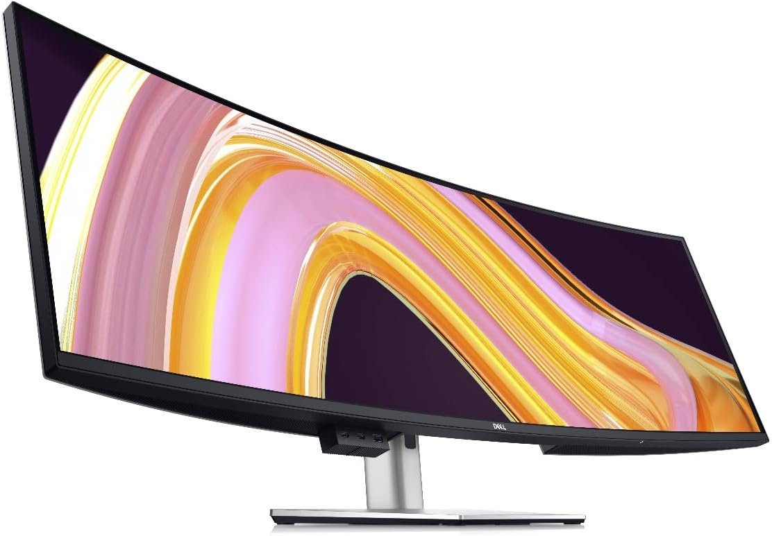 Dell UltraSharp U4924DW 49″ Dual Quad HD (DQHD) Curved Screen Edge WLED LCD Monitor – 32:9,Black