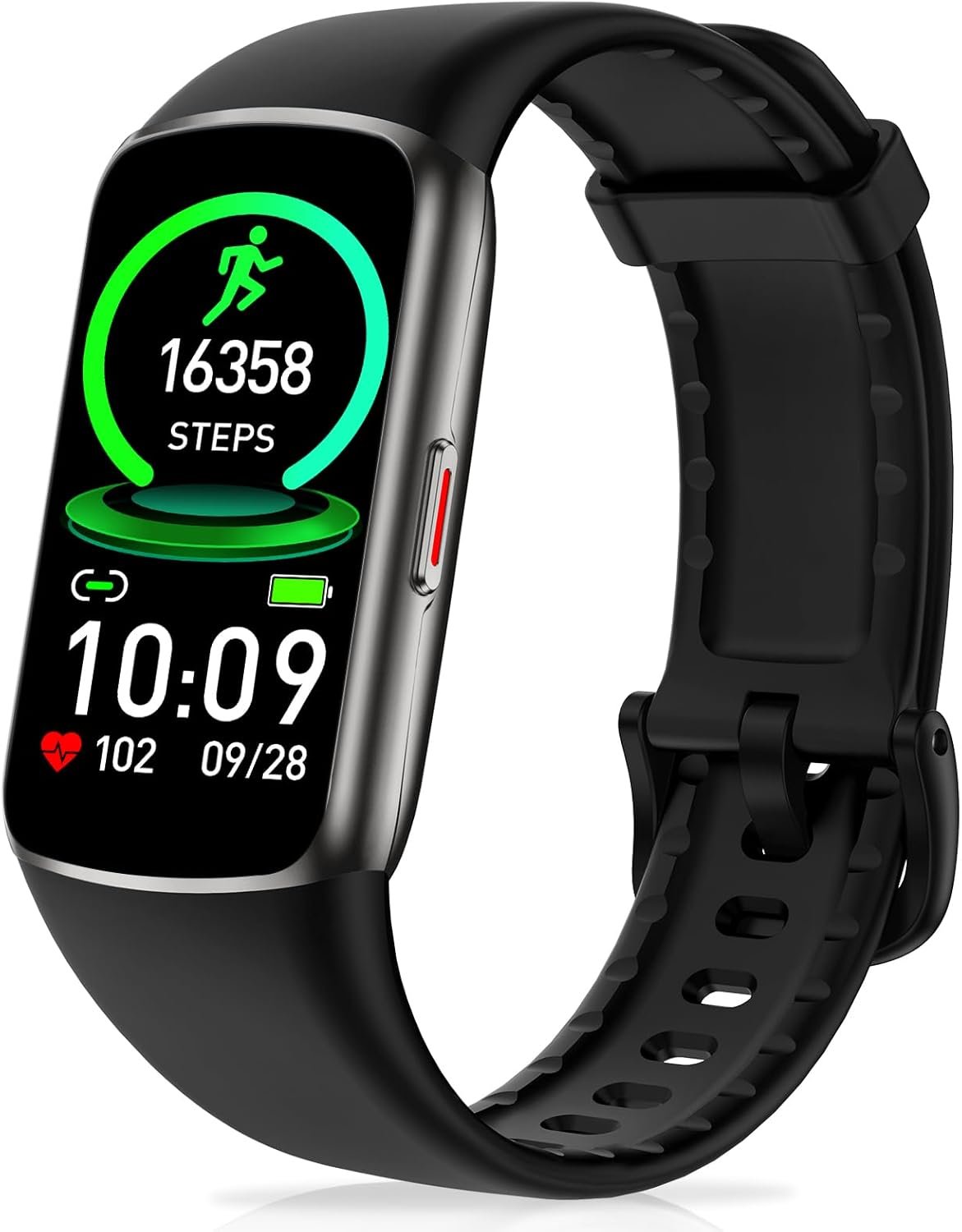 Zeacool Fitness Tracker with 24/7 Heart Rate, Blood Oxygen Sleep Monitor, 123 Sports Modes Calories Smart Watch,IP68 Waterproof Step Counter Activity Trackers Health Pedometer for Women Men