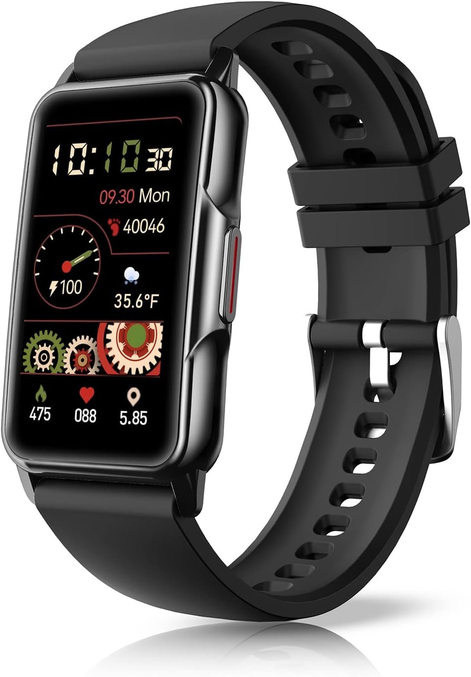 Mindrose Fitness Tracker with Heart Rate Blood Oxygen Sleep Monitor Step Calorie Counter Pedometer IP68 Waterproof for Women Men