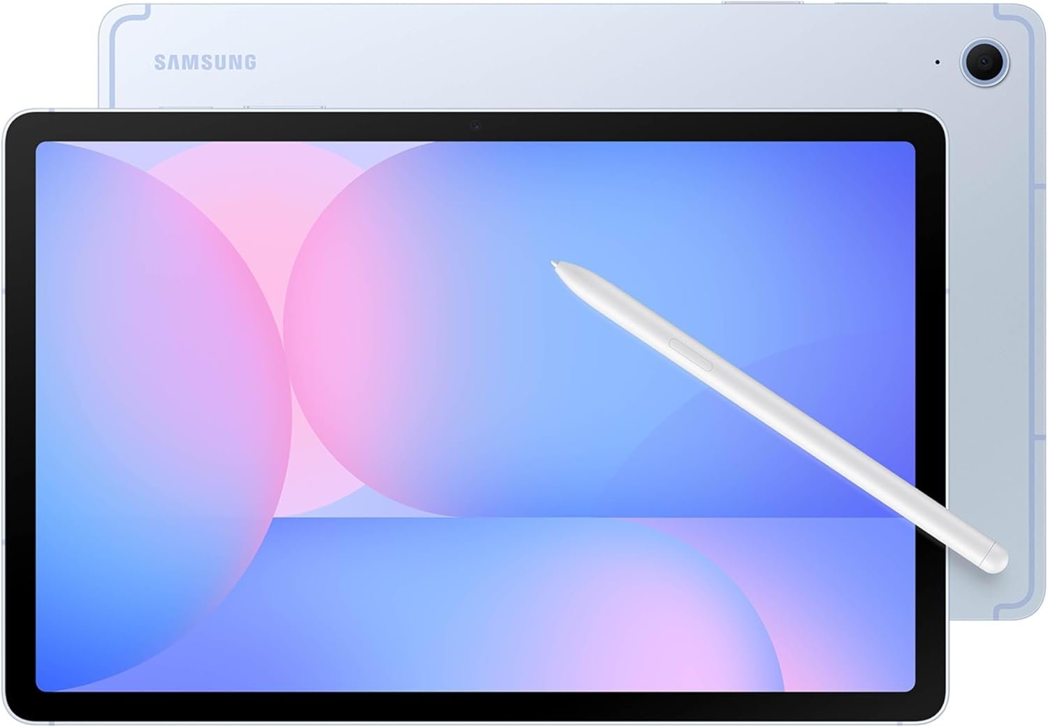 Samsung Galaxy Tab S10 FE 128GB WiFi Android Tablet, Large Display, Long Battery Life, Exynos 1580 Processor, IP68 Water-Resistant, 90 Hz Refresh, S Pen for Note-Taking, US Version, Blue