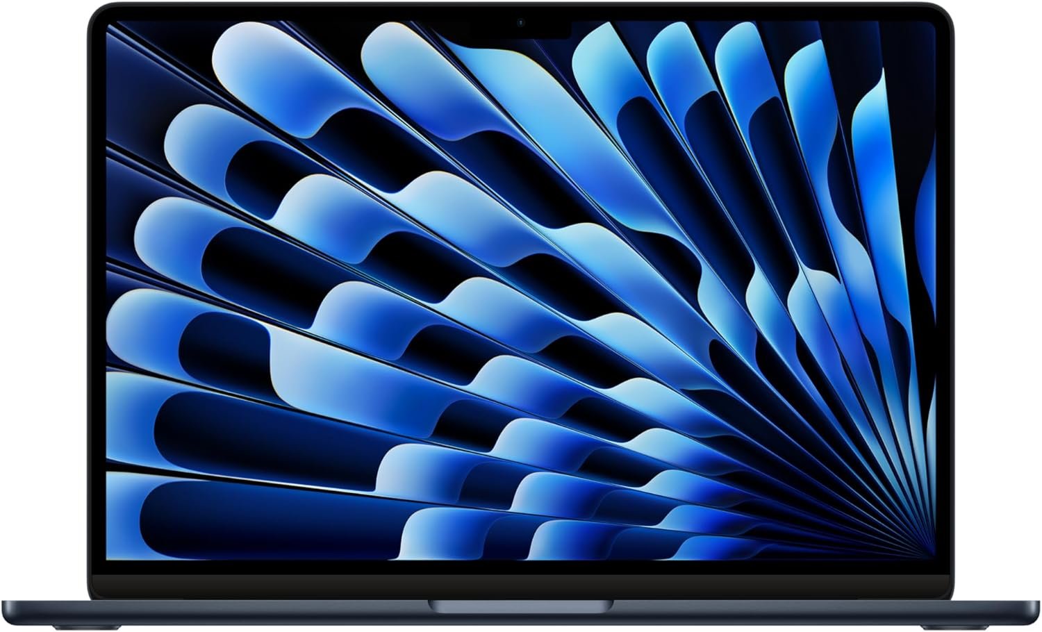 Apple MacBook Air with Apple M3 Chip, 13-inch, 8GB RAM, 256GB SSD Storage, Midnight (Renewed)