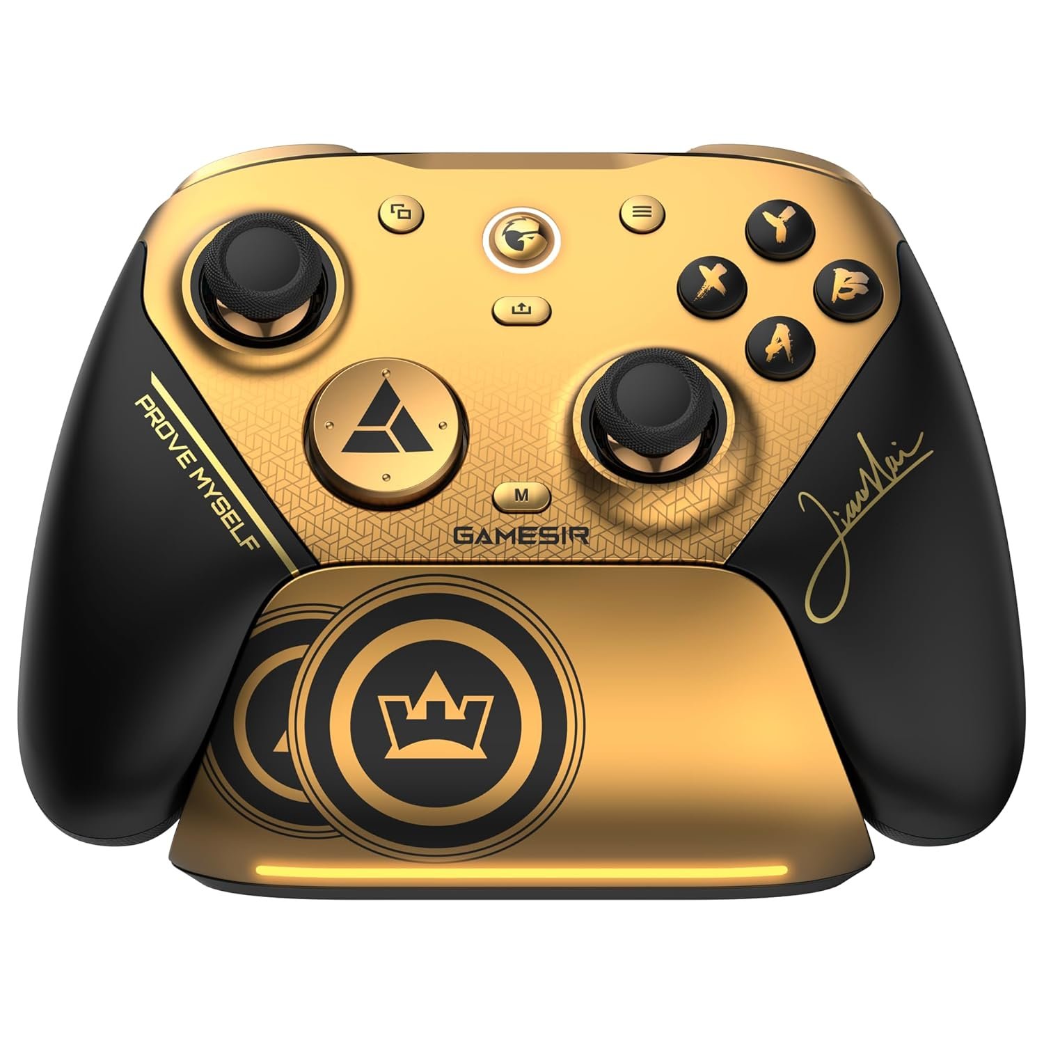 GameSir G7 Pro 8K PC Wireless Gaming Controller, 8000Hz Polling Rate, Gen 2 TMR Joysticks, Hall Effect Triggers, 4 Programmable Buttons, Charging Dock, Esports Controller for FPS & Competitive Gaming – Champion Edition