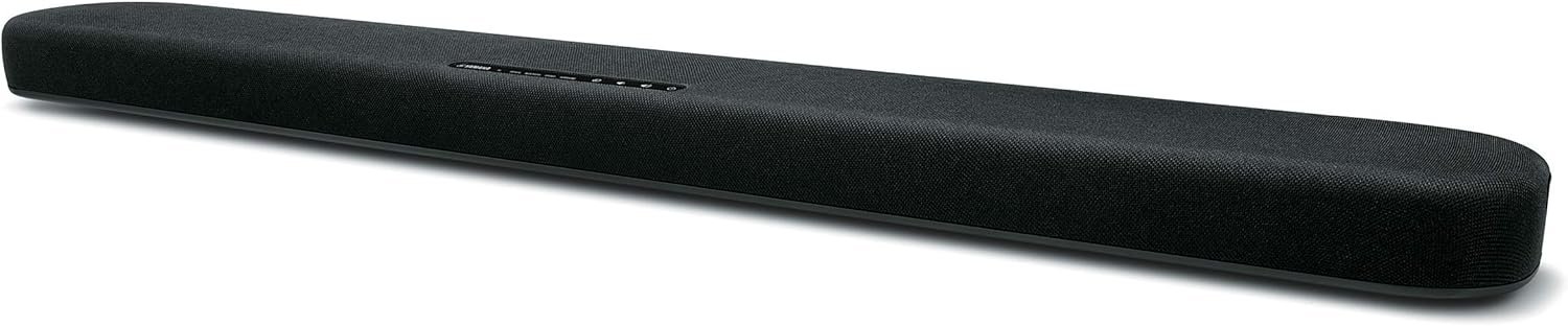 Yamaha Audio SR-B20A Sound Bar with Built-in Subwoofers and Bluetooth, Black