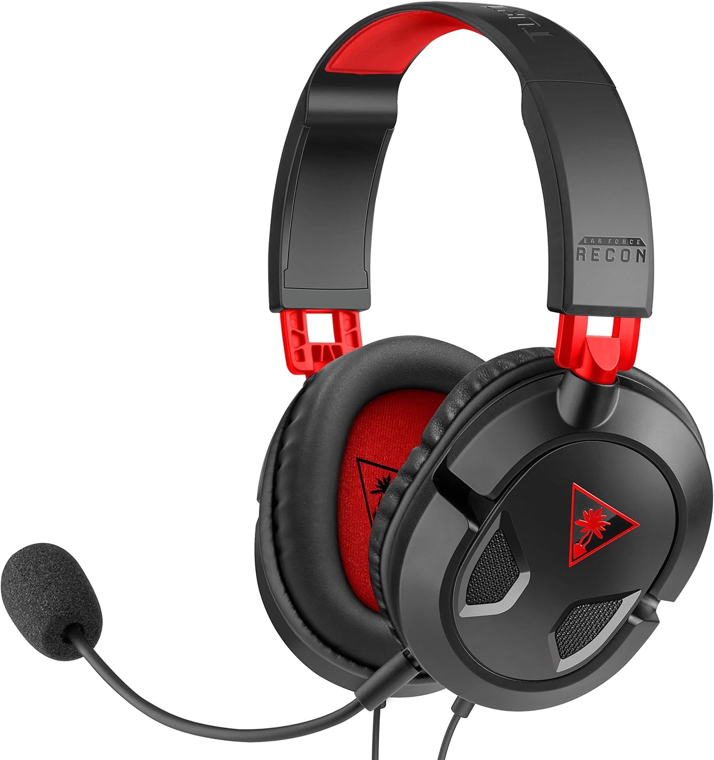 Turtle Beach Recon 50 Wired Gaming Headset – PC, Mac, PS4, PS5, Xbox Series X|S & Xbox One, & Mobile/Tablet with 3.5mm Removable Mic, 40mm Speakers, & In-line Controls – Black