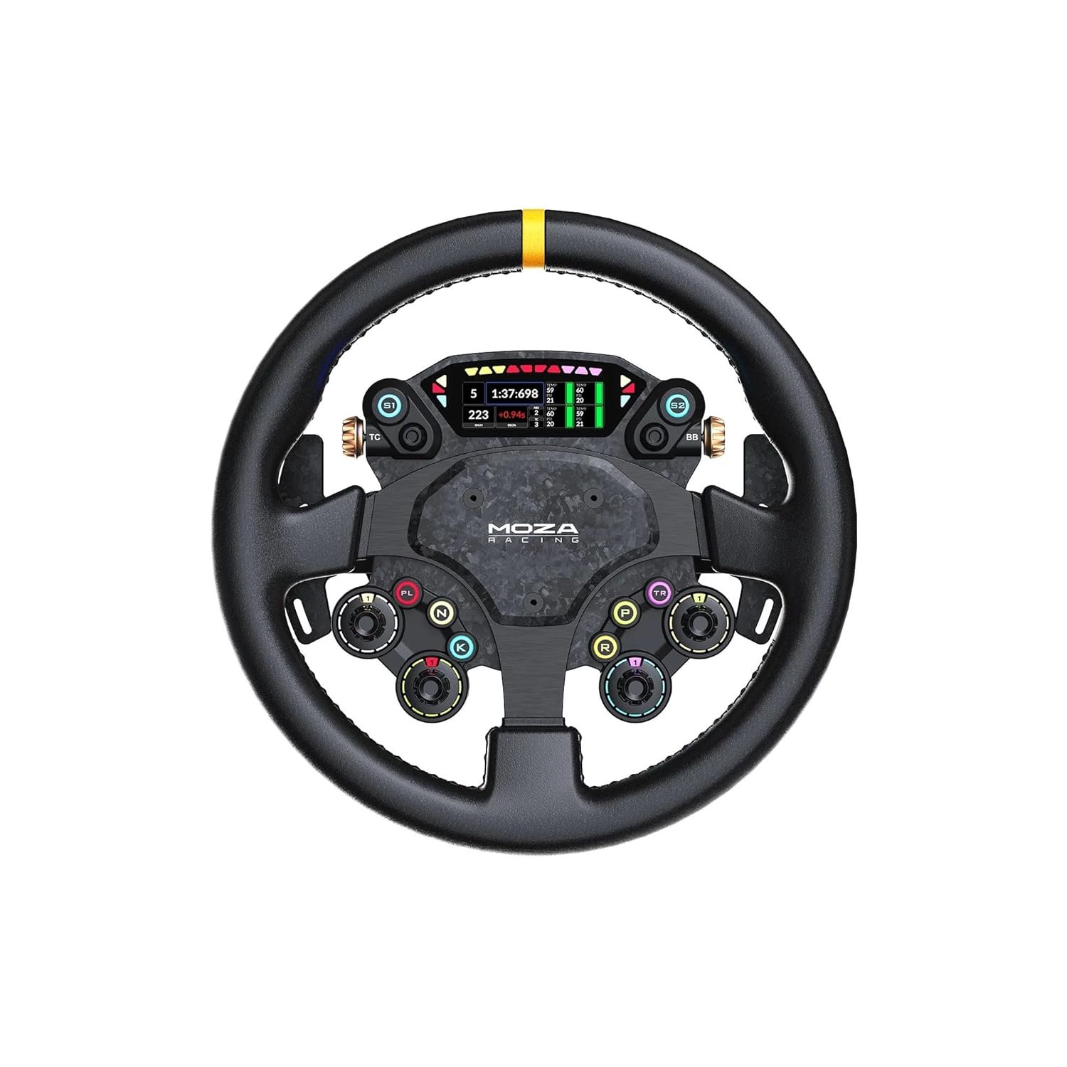 MOZA CS Pro Steering wheel for PC Gaming Car simulator