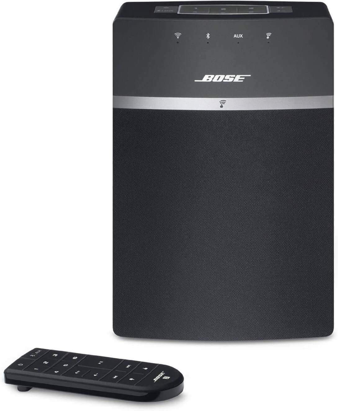 Bose 731396-1100 SoundTouch 10 Wireless Speaker, Works with Alexa, Black