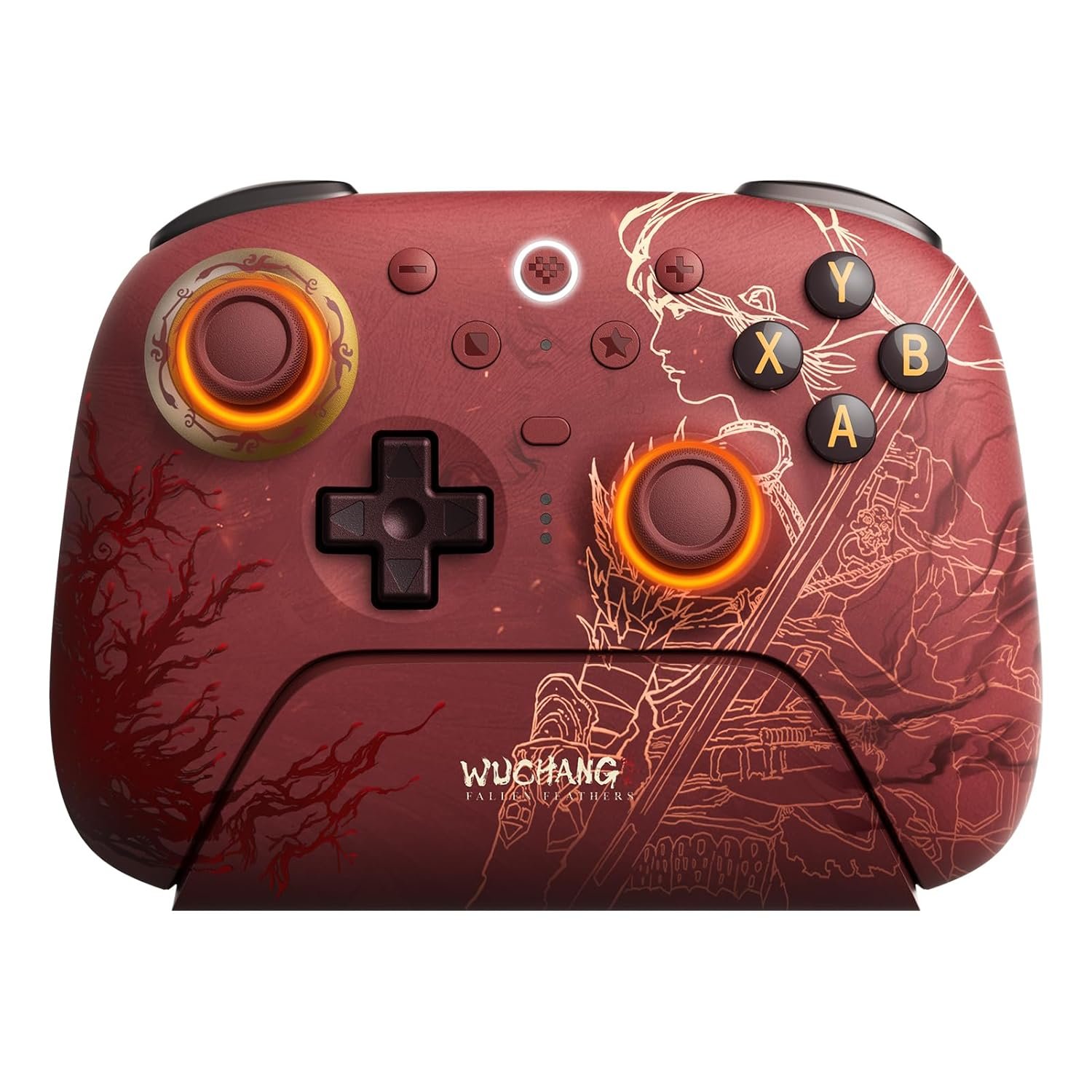 8BitDo Ultimate 2 Wireless Controller for Windows PC, Apple, Steam & Android, TMR Joysticks, Hall/Tactile Triggers, Motion Control, RGB Fire Ring, 1000Hz Polling Rate – WUCHANG: Fallen Feathers