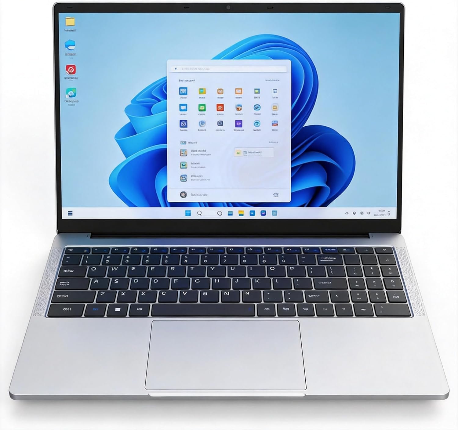 2026 New 15.6” Laptop Windows 11 Pro, Intel Core i3-7020U, 16GB RAM, 512GB SSD, 1080p FHD Display, Backlit Kerboard, Fingerprint, Office 365, WiFi5, BT5, Webcam, Mini-HDMI, USB3.2, TF Card Slot