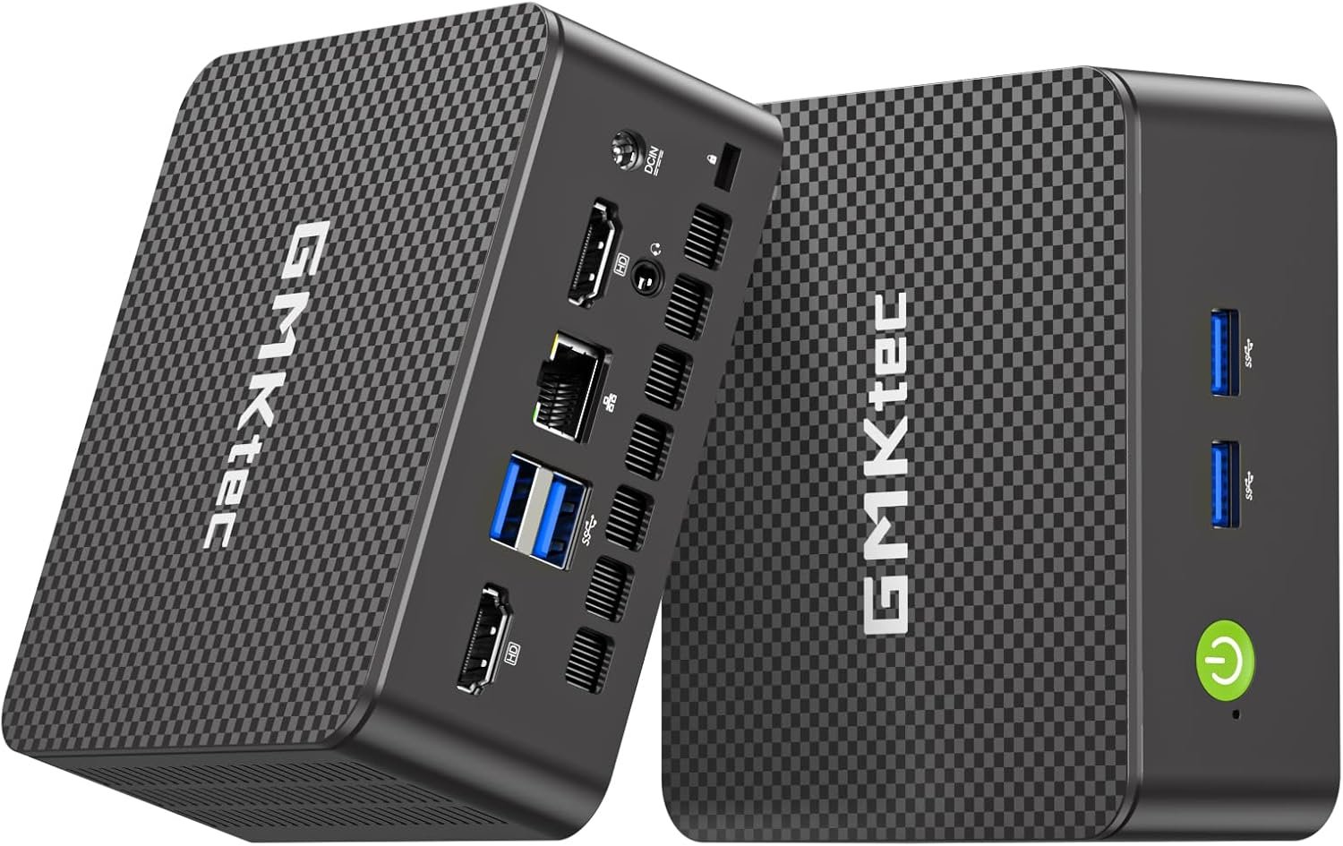 GMKtec G3 Pro Mini PC, Intel Core i3-10110U (Beats 4300U/N150) 16GB DDR4 (Dual Channel) 512GB PCIe M.2 SSD, Desktop Computer 4K Dual HDMI/USB3.2/WiFi 6/BT5.2/2.5GbE for Office, Business
