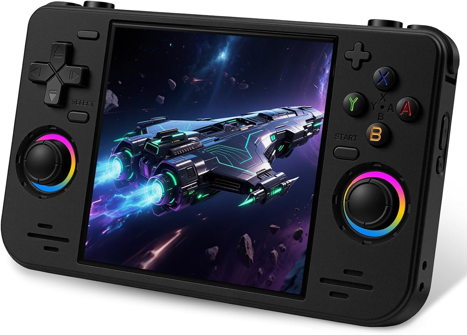 RF40H Handheld Game Console, 4.0″ Retro Gaming Console Preloaded 20,000+ Classic Games, Open Source Linux System, Support WiFi Online Play, Portable Pocket Hand Held Video Game (Black)