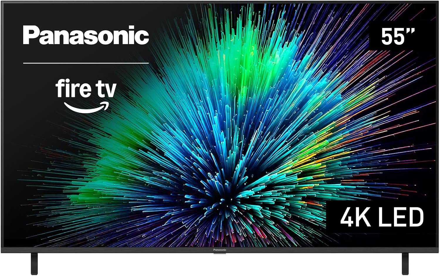 Panasonic W70 Series (2025 Model) 55″ LED 4K Ultra HD Smart Fire TV, Press & Ask Alexa, Apple AirPlay, HDR10+, HDMI 2.1, and Bluetooth Support – 55W70BP