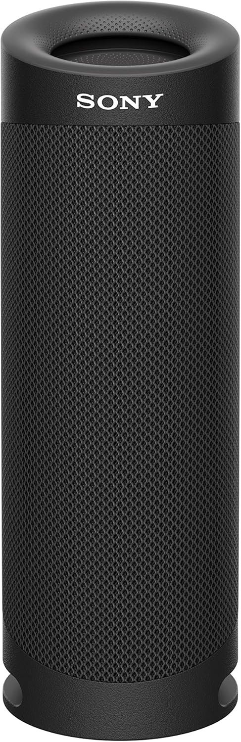 Sony SRS-XB23 – Super-Portable, Powerful and Durable, Waterproof, Wireless Bluetooth Speaker with Extra BASS – Black