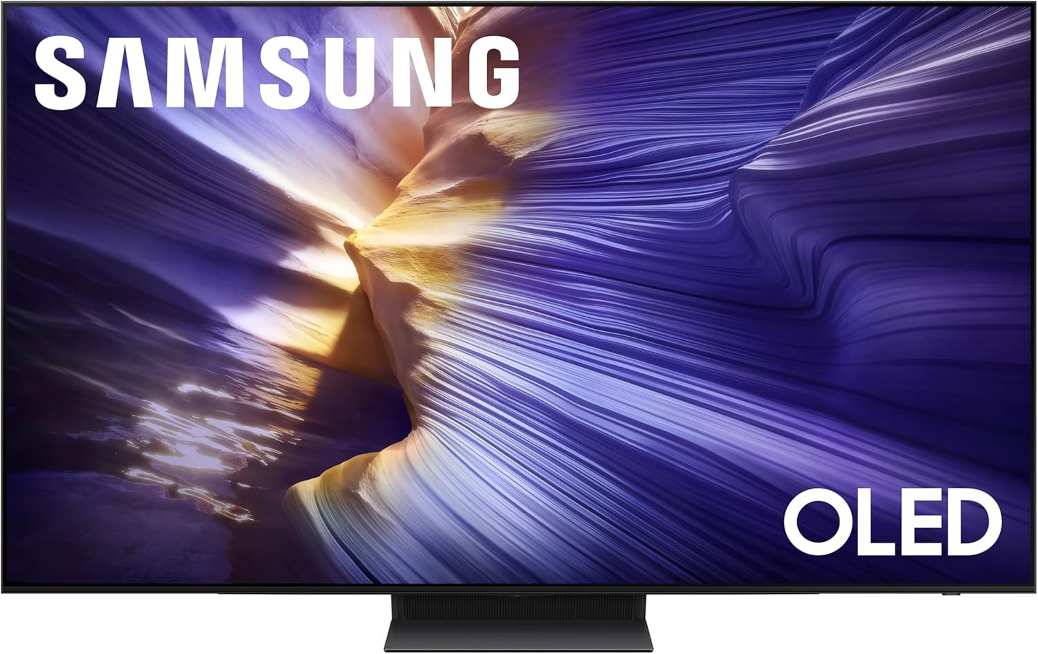 Samsung 55-Inch Class S90F Smart TV (2025 Model, 55S90F), NQ4 Gen3 Processor, Upscaling Pro, HDR+, Motion Xcelerator 144Hz, Vision, Alexa Built-in