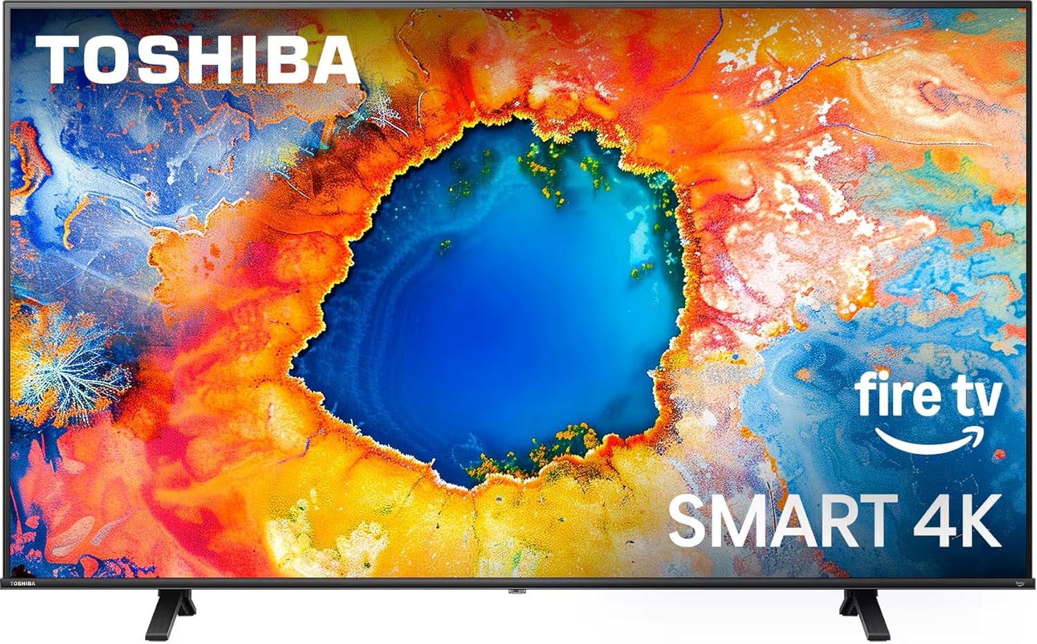 TOSHIBA 55-inch Class C350 Series LED 4K UHD Smart Fire TV with Voice Remote with Alexa (55C350NU)