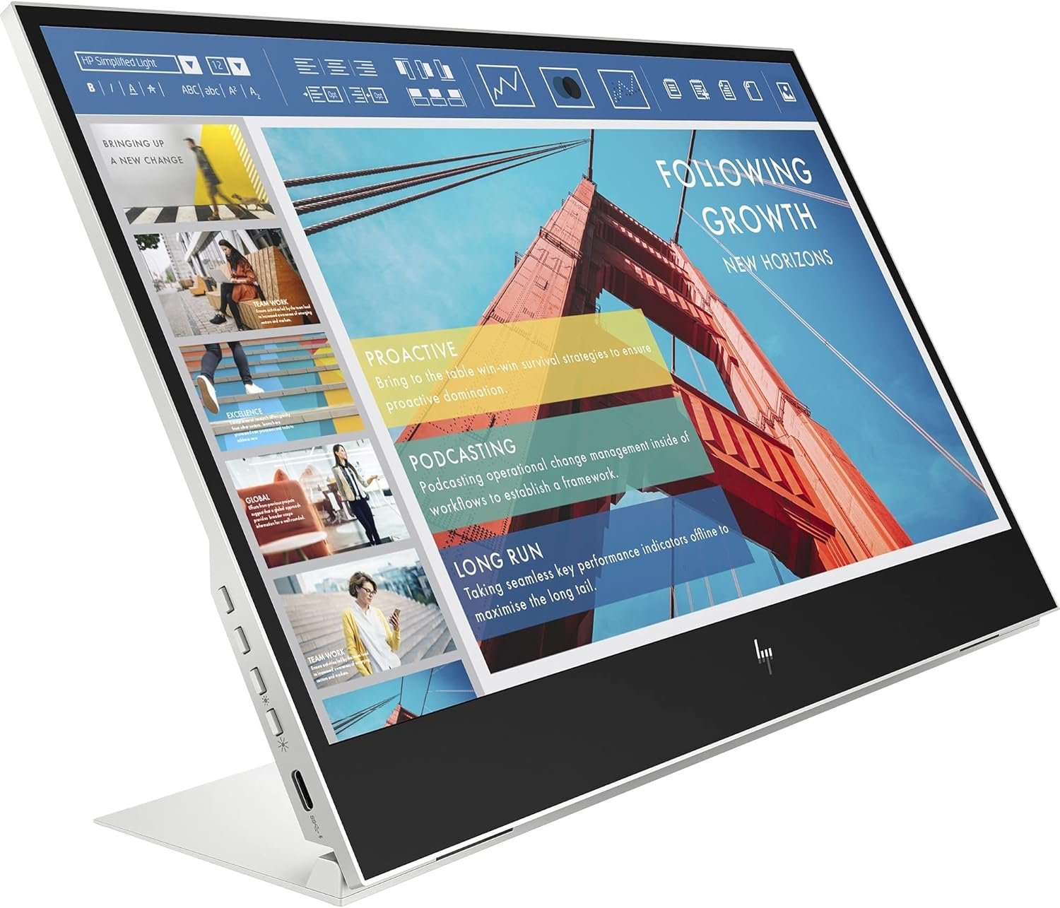 HP E14 G4 14″ Class Full HD LCD Portable Monitor – 16:9 – Silver – 14″ Viewable – in-Plane Switching (IPS) Technology – 1920 x 1080-400 Nit – 5 msGTG (OD) – 60 Hz Refresh Rate – USB Hub